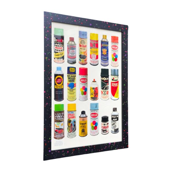 Tools Of Criminal Mischief: The Cans III 45 x 60 cm Framed Print By Roger Gastman Monkey Paw Mexico