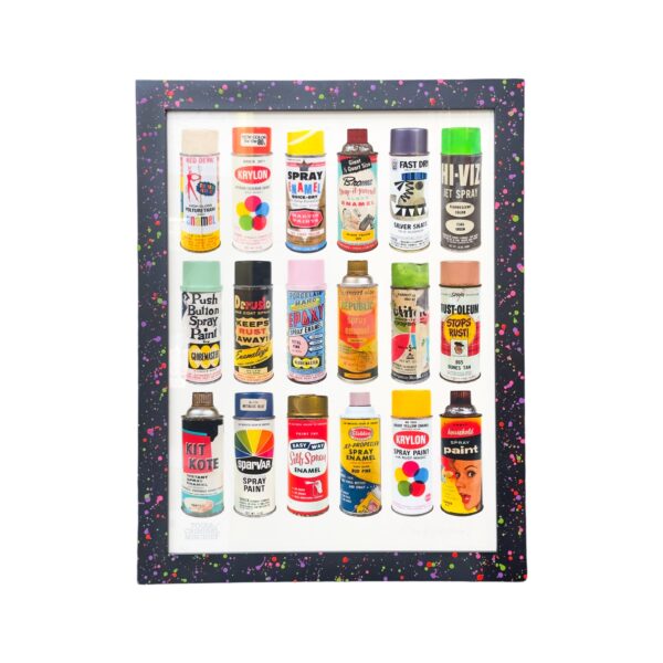 Tools Of Criminal Mischief: The Can 45 x 60 cm Framed Print By Roger Gastman Monkey Paw Mexico