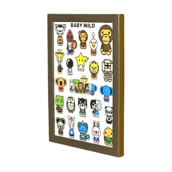 Baby Milo Friends 33 x 23 cm Framed Print Lord Monkey MX