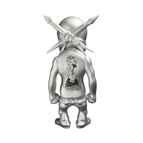 Usugrow New Rebel Ink Silver 8" Figure By JPK Monkey Paw Mexico