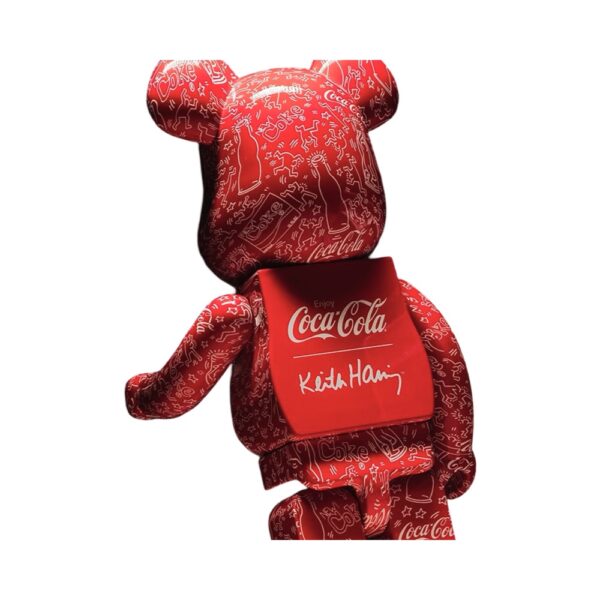 Coca Cola Bearbrick 400% & 100% By Keith Haring 03 | Monkey Paw México