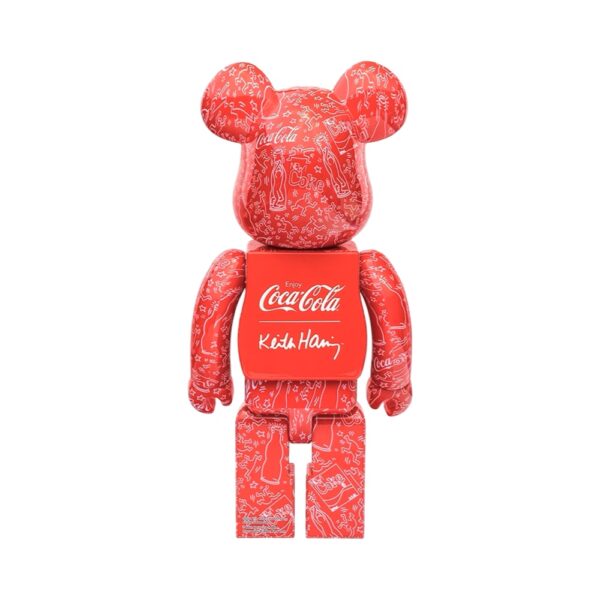 Coca Cola Bearbrick 400% & 100% By Keith Haring 05 | Monkey Paw México