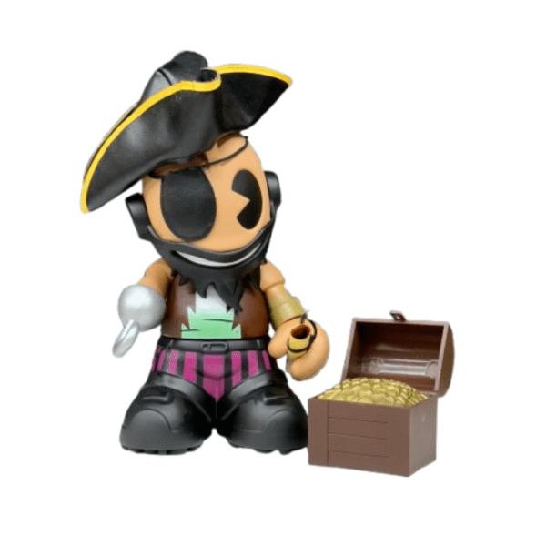 Kid Blackbeard The Pirate 8" Figure By Sketone Monkey Paw Mexico