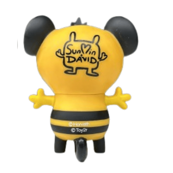 Monster Choco Minty Honey Bee 4" Figure By David Horvath Monkey Paw Mexico