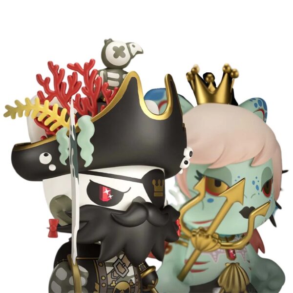 King & Queen Janky The 10th 3" Figure By Superplastic 02 | Monkey Paw México