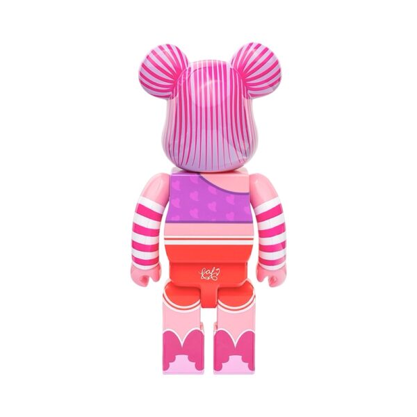 Pink Pastel Doll Bearbrick 400% & 100% By Fafi (DCON24 Exclusive) 06 | Monkey Paw México