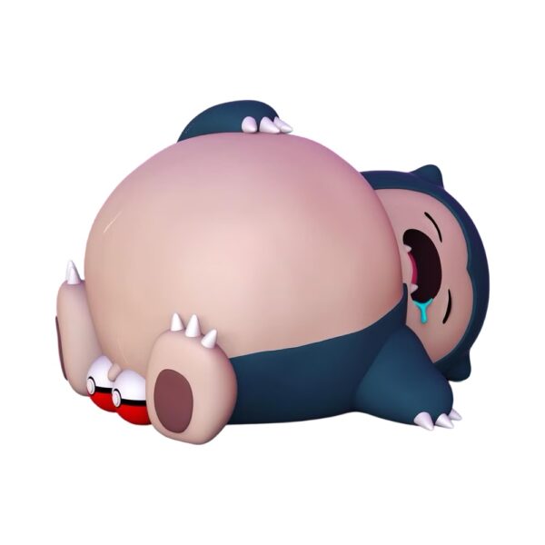 Pokeballz Snorlax 3.5 Figure By AlexMDC | Monkey Paw México