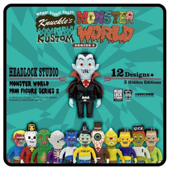 Knuckle Kustom Monster (series 2) Blind Box (2) | Monkey Paw Mexico