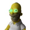 Homer Grin (Eyes GID) 8 figure by Ron English (5) | Monkey Paw Mexico