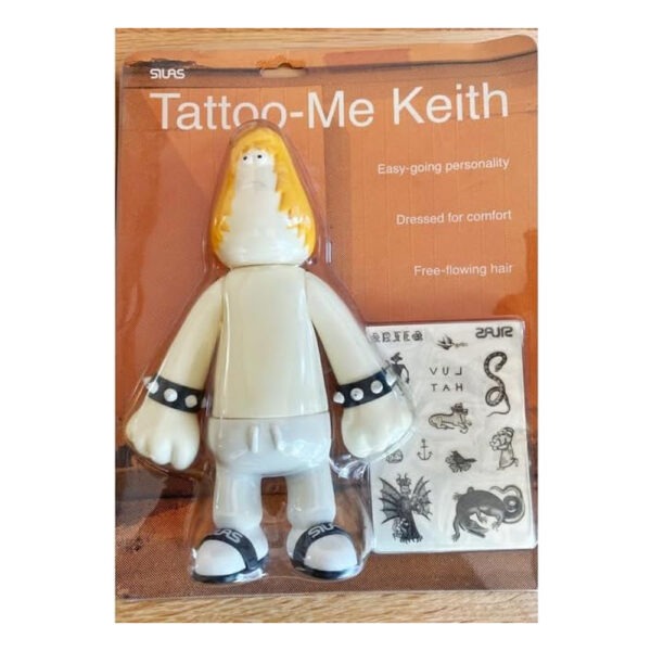 Silas Tattoo Me Keith 8 figure by James Jarvis (1) | Monkey Paw Mexico