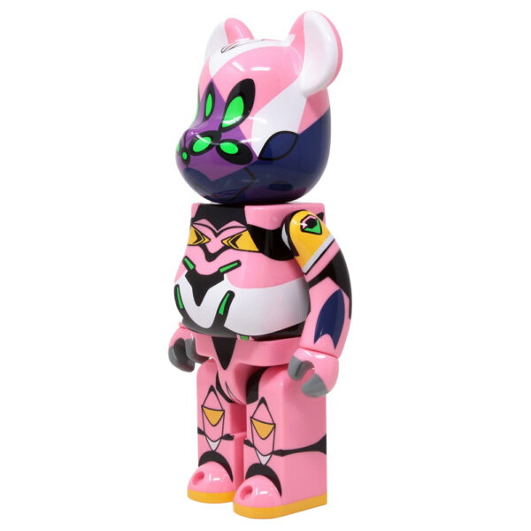 Evangelion EVA 08 Gloss Ver. pink 400% Bearbrick Figure | Monkey Paw Mexico