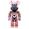 Evangelion EVA 08 Gloss Ver. pink 400% Bearbrick Figure