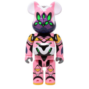 Evangelion EVA 08 Gloss Ver. pink 400% Bearbrick Figure (1) | Monkey Paw Mexico