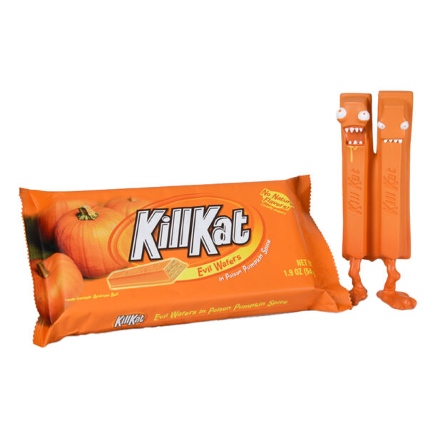 Kill Kat Poison Pumpkin Spice Evil Wafers 6 figure by Andrew Bell (1) | Monkey Paw Mexico