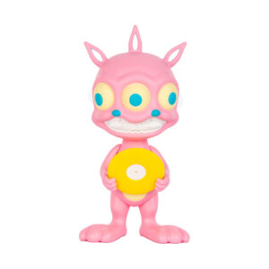 Pink Rabbit Grin (Tower Records) 8 figure by Ron English (3) | Monkey Paw Mexico
