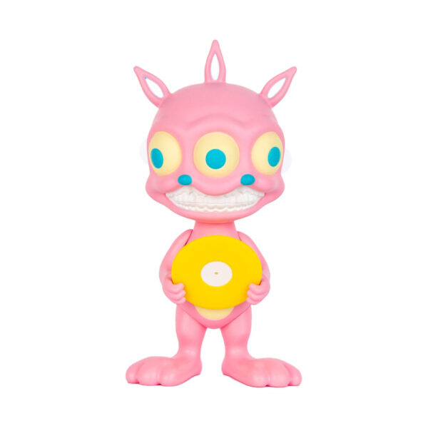 Pink Rabbit Grin (Tower Records) 8 figure by Ron English (3) | Monkey Paw Mexico