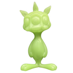 Ronnie Rabbit Sample (Green) 7 figure by Ron English | Monkey Paw Mexico
