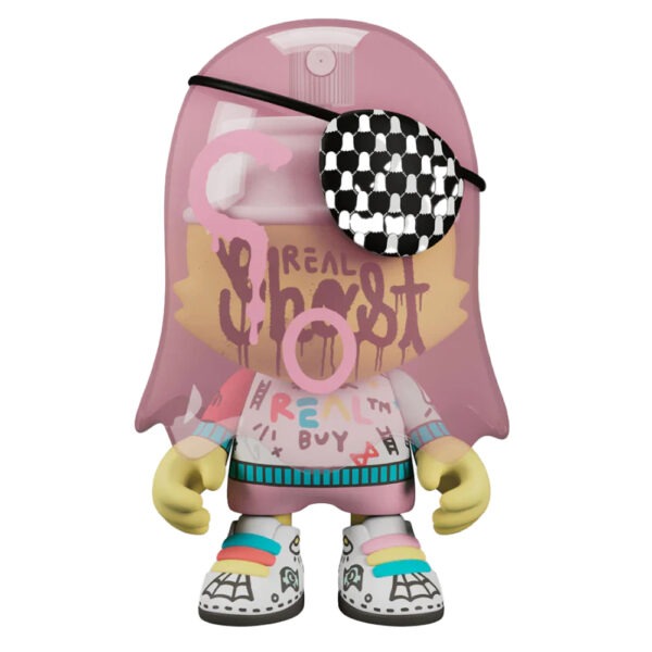 SuperGhost Pink SuperKranky 8 figure by Trevor Andrew | Monkey Paw Mexico