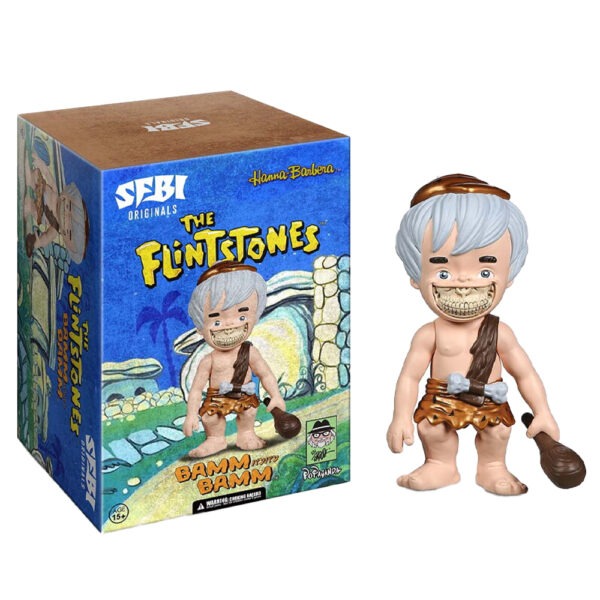 The Flintstones Bamm Bamm 8 figure by Ron English x Hanna Barbera (1) | Monkey Paw Mexico