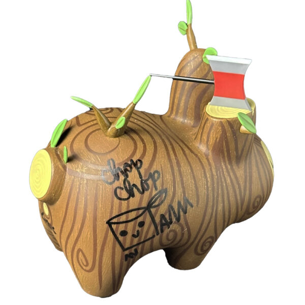 Wood Labbit 4 figure by Frank Kozik x Amanda Visell (3) | Monkey Paw Mexico