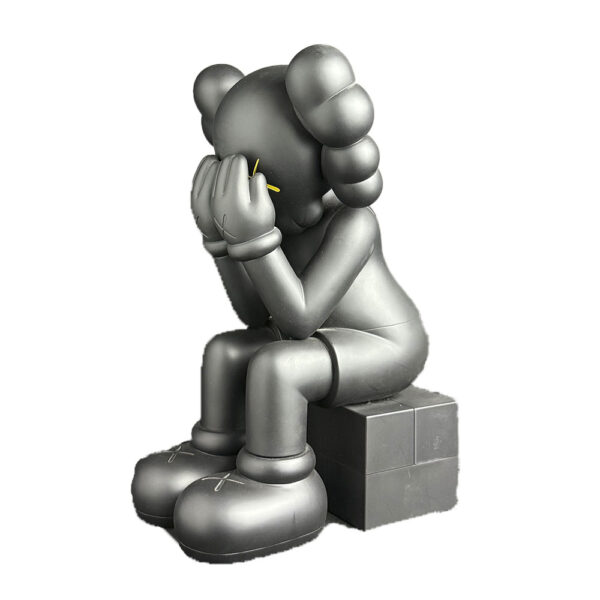 Kaws Passing Through Black 8 figure by Kaws (2) | Monkey Paw Mexico