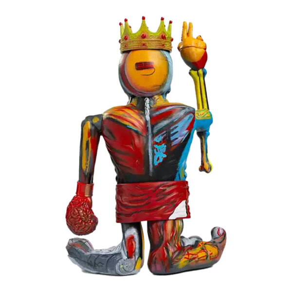 Ronquiat-Verlas 16 figure by Ron English x Basquiat (1) | Monkey Paw Mexico