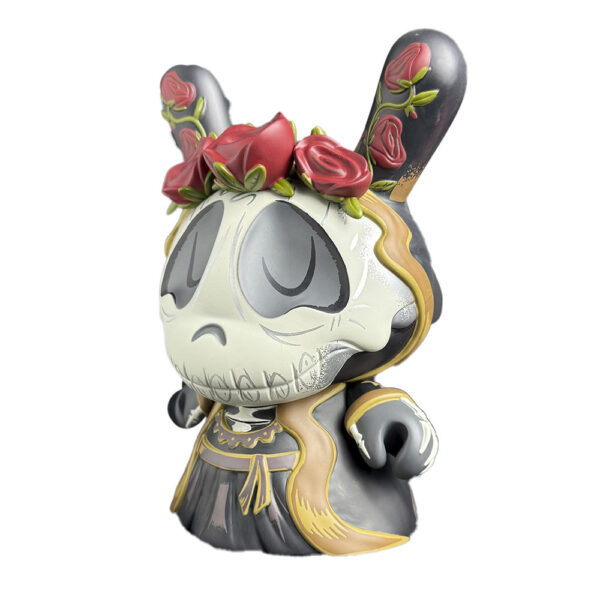 Santa Muerte Dunny 8 figure by Stephanie Buscema (3) | Monkey Paw Mexico
