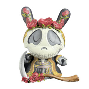 Santa Muerte Dunny 8 figure by Stephanie Buscema | Monkey Paw Mexico
