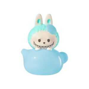 Sky Blue Pop Bean Labubu Shenzhen Exclsuive Mornig Tea 1 figure by Kasing Lung | Monkey Paw Mexico