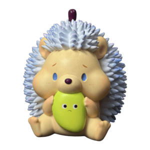 Purple Durian Hedgehog 8” Figure Signed by Jinart
