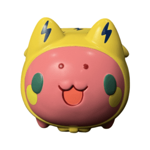 Yellow Bugcat Capoo X Bad Meaw 3" Figure Signed