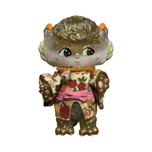 Orange Kimono Cat 6" Figure by Miloza Ma