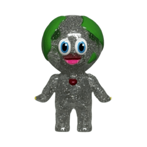 Don't Worry, Be Earthly Glitter Edition 5" Figure by leeeeeetoy