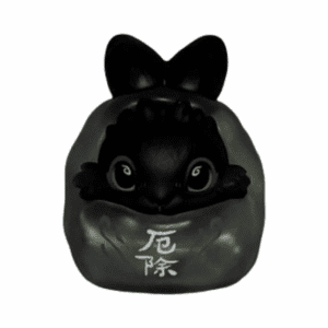 Raby Daruma 4″ Figure by Yoyo Yeung 1 | Monkey Paw Mexico