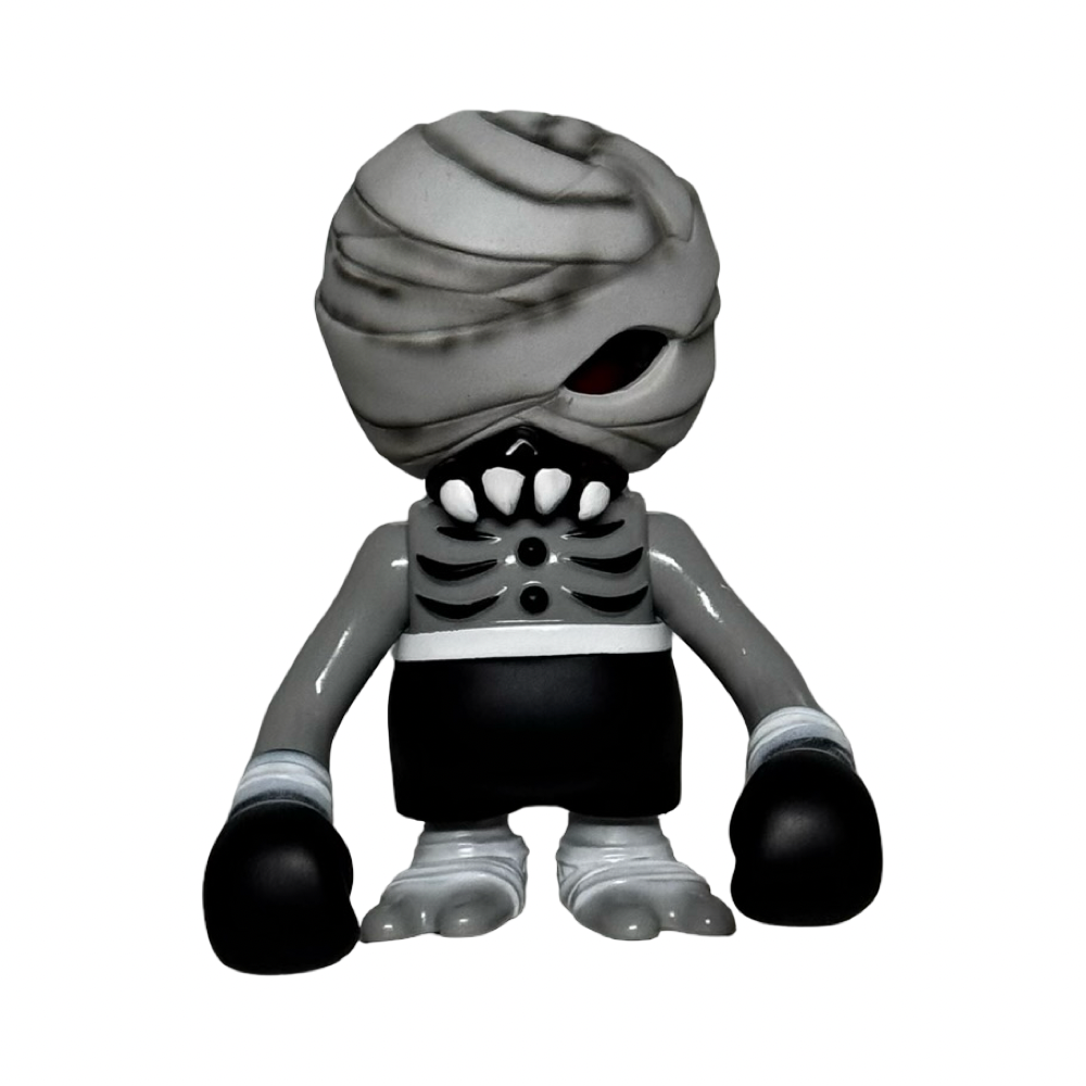 Top Secret Figure Skull Brain Grey 6