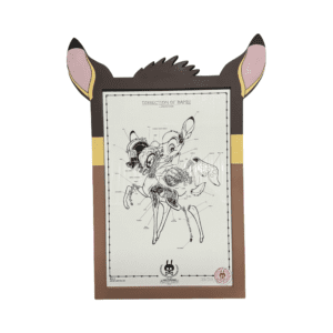 Dissection of Bambi 56cm x 41cm Frame by Nichos 1 | Monkey Paw Mexico