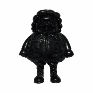 MC Supersized Black Glitter 10” Figure by Ron English 1 | Monkey Paw Mexico