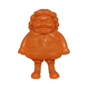 MC Supersized Orange Glitter 10” Figure by Ron English 1 | Monkey Paw Mexico