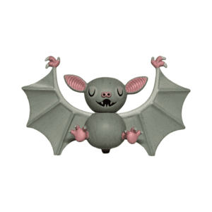 Tic Toc Apocalypse Mini Bat 3” Figure by Amanda Visell 1 | Monkey Paw Mexico
