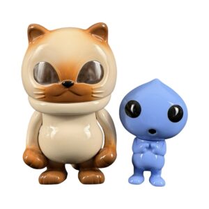 Meow-e Siamese 7” Figure by Zero F (Signed) 07 | Monkey Paw México