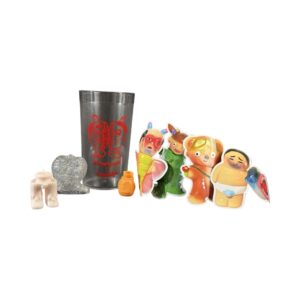 Water Cup & Sticker Pack by Leeeeee Toy x Dehara Yukinori 01 | Monkey Paw México