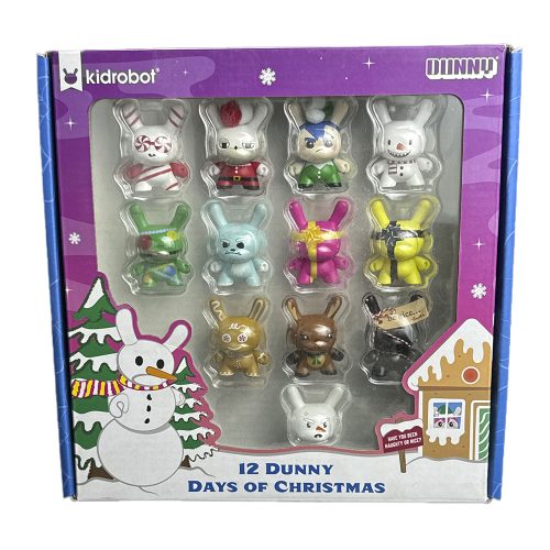 12 Dunny Days of Christmas 2 figures (set of 12) | Monkey Paw Mexico