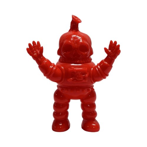 Astro Skullbot Red Edition 6 Figure by Kenth Toy Works 01 | Monkey Paw México