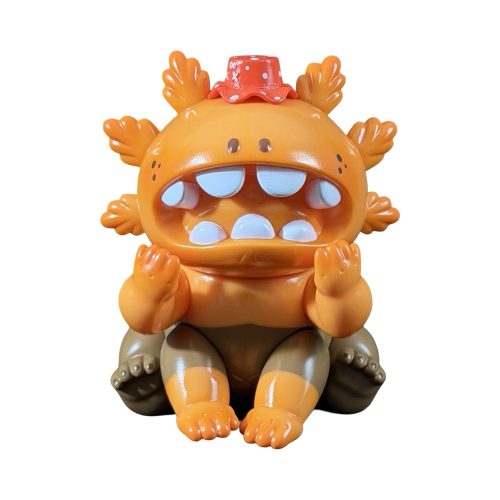 Axolotl Maccaroni Choco Bon Bon Edition 5” Figure by Grape Brain x Slugarine 01 | Monkey Paw México