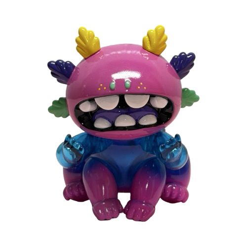 Axolotl Maccaroni Pink Blue Edition 5 Figure by Grape Brain 01 | Monkey Paw México