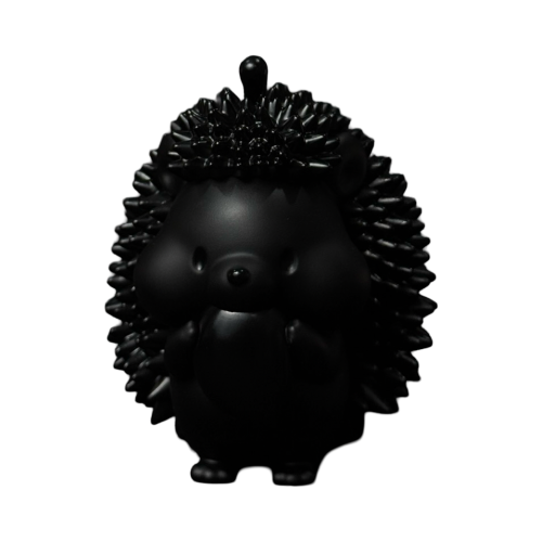 Black Durian Hedgehog 6” Figure Signed by Jinart 1 | Monkey Paw Mexico