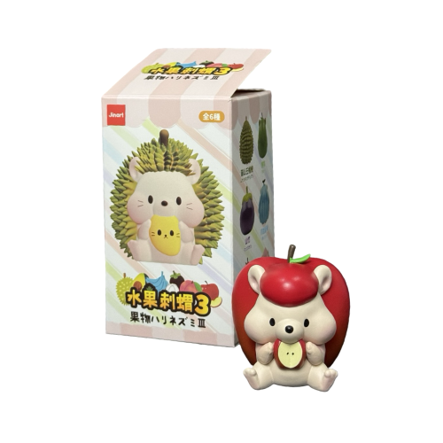 Blindbox Fruit Hedgehog Serie 3 3” Figure by Jinart 3 | Monkey Paw Mexico