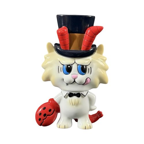 Boss Omeow Classic Edition 5.5” Figure by Big Claw X x Cookie Dog (Signed) 01 | Monkey Paw México
