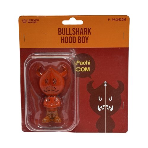 Bullshark Hood Boy Orange Brown Edition 4 Figure by Uptempo (signed) 01 | Monkey Paw México