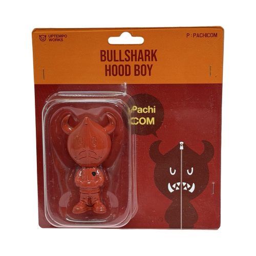 Bullshark Hood Boy Orange Edition 4 Figure by Uptempo (signed) 01 | Monkey Paw México